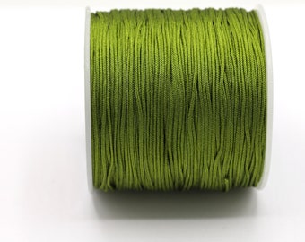 1 Reel (100 yards) 0,8mm Chinese Knot Nylon Cord, Bracelet String, Shamballa Macrame Beading, Knitting String, Macrame String - P18