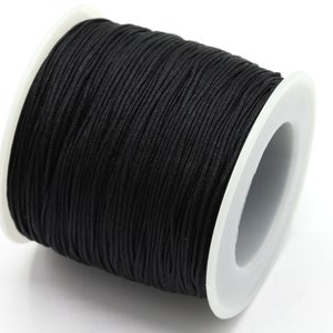 1 Reel (100 yards) 0,8mm Chinese Knot Nylon Cord, Bracelet String, Shamballa Macrame Beading, Knitting String, Macrame String - P4