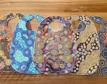 Super Large bibs - Indigenous designs