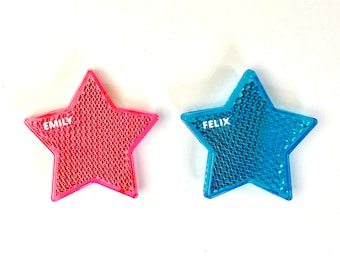 1 set (4 pieces) reflective spoke stars children's bikes, 1 star per set personalized, no reflectors according to StVZO, color combination selectable!