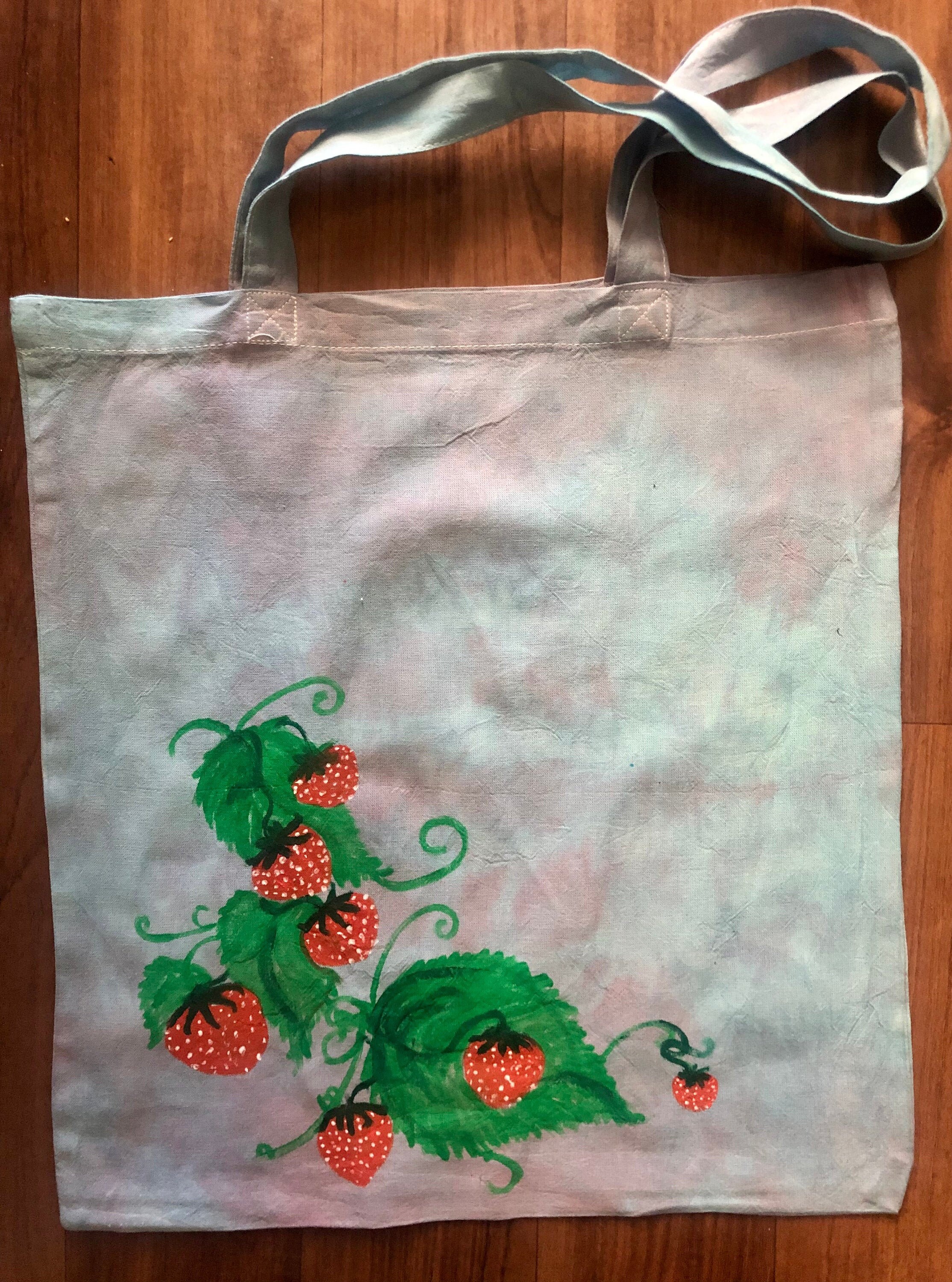 Batik Canvas Tote bag/unique hand bag / eco Etsy