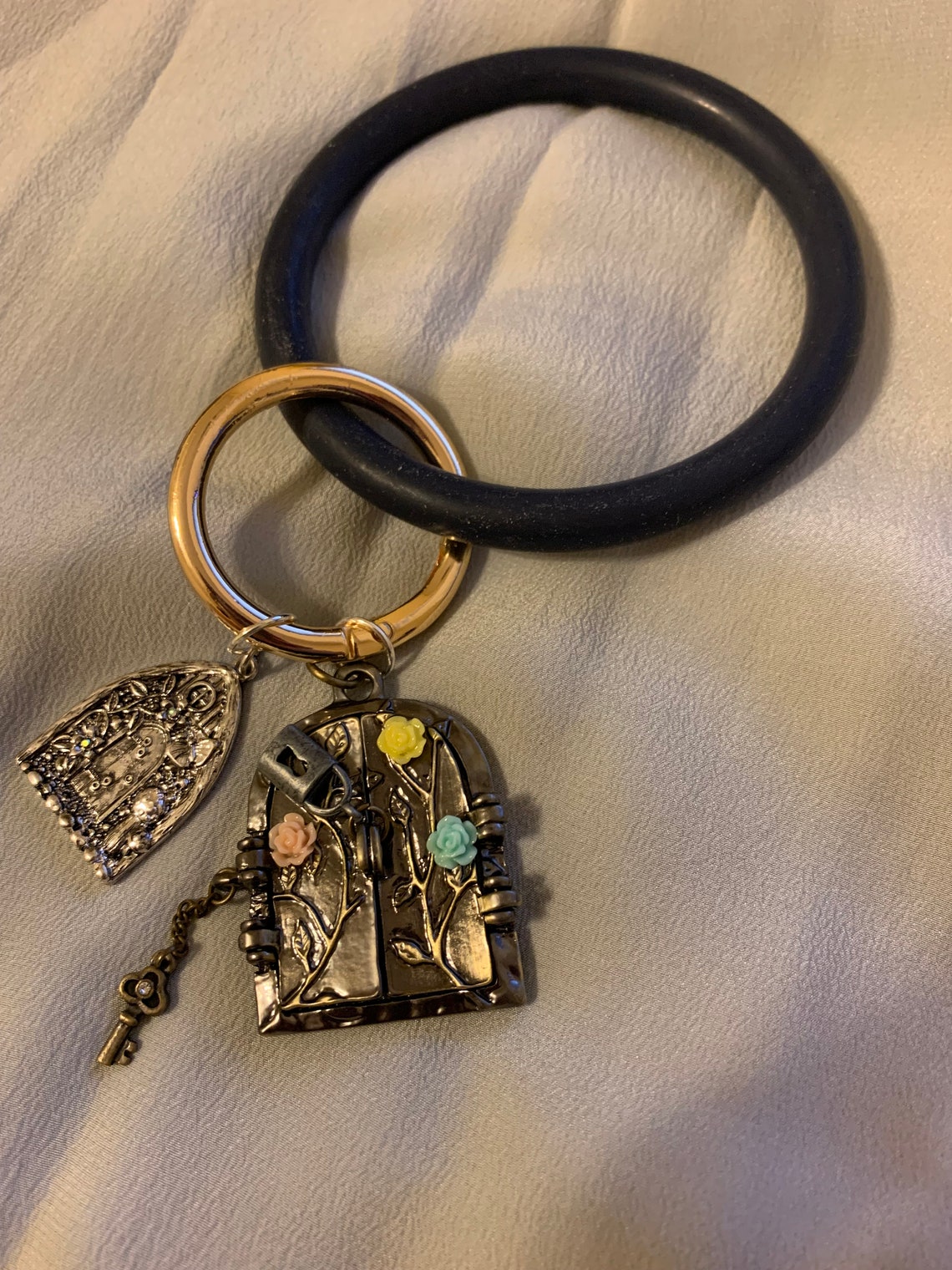 Doors with Key Keychain Etsy