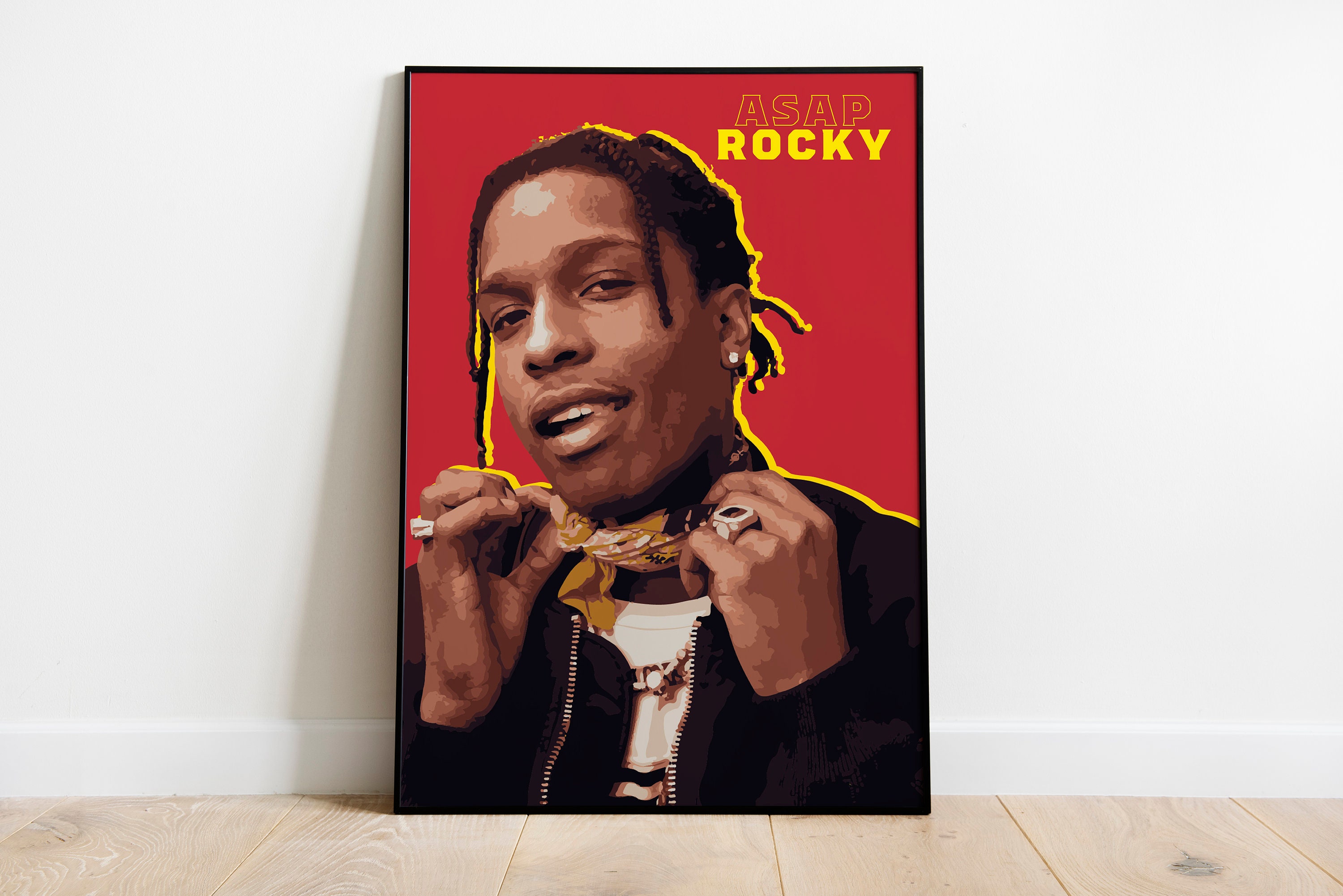 ASAP ROCKY GREEN Poster for Sale by NiNino