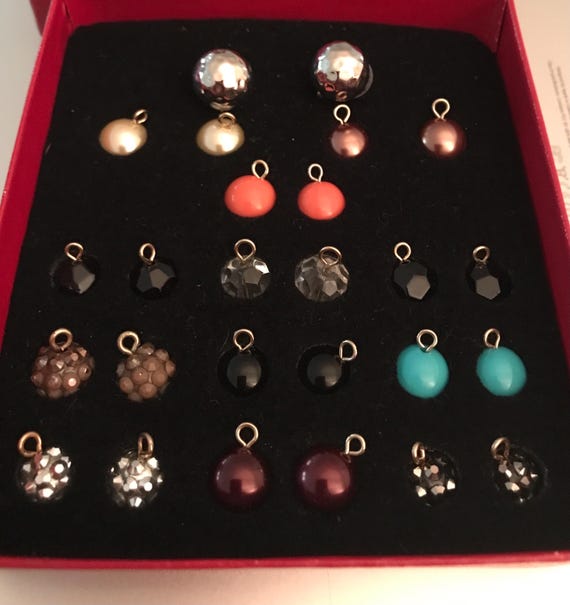 Kenneth Jay Lane Interchangeable Dangle Earrings … - image 2