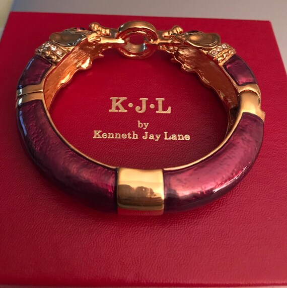 ヴィンテージ KJL ケネス ジェイ レーン エレファント バングル 