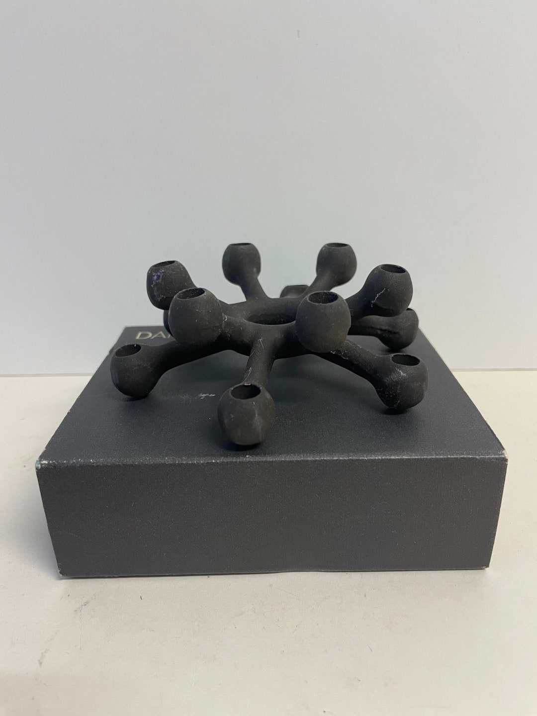 Danish Midcentury Quistgaard Cast Iron Spider Candle Holder Etsy