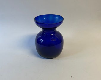 Dark blue hyacinth / bulb forcing vase