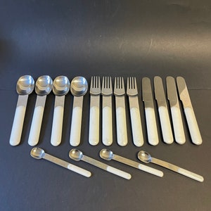 Bodum Björn Besteck weiß aus den 1980er Jahren