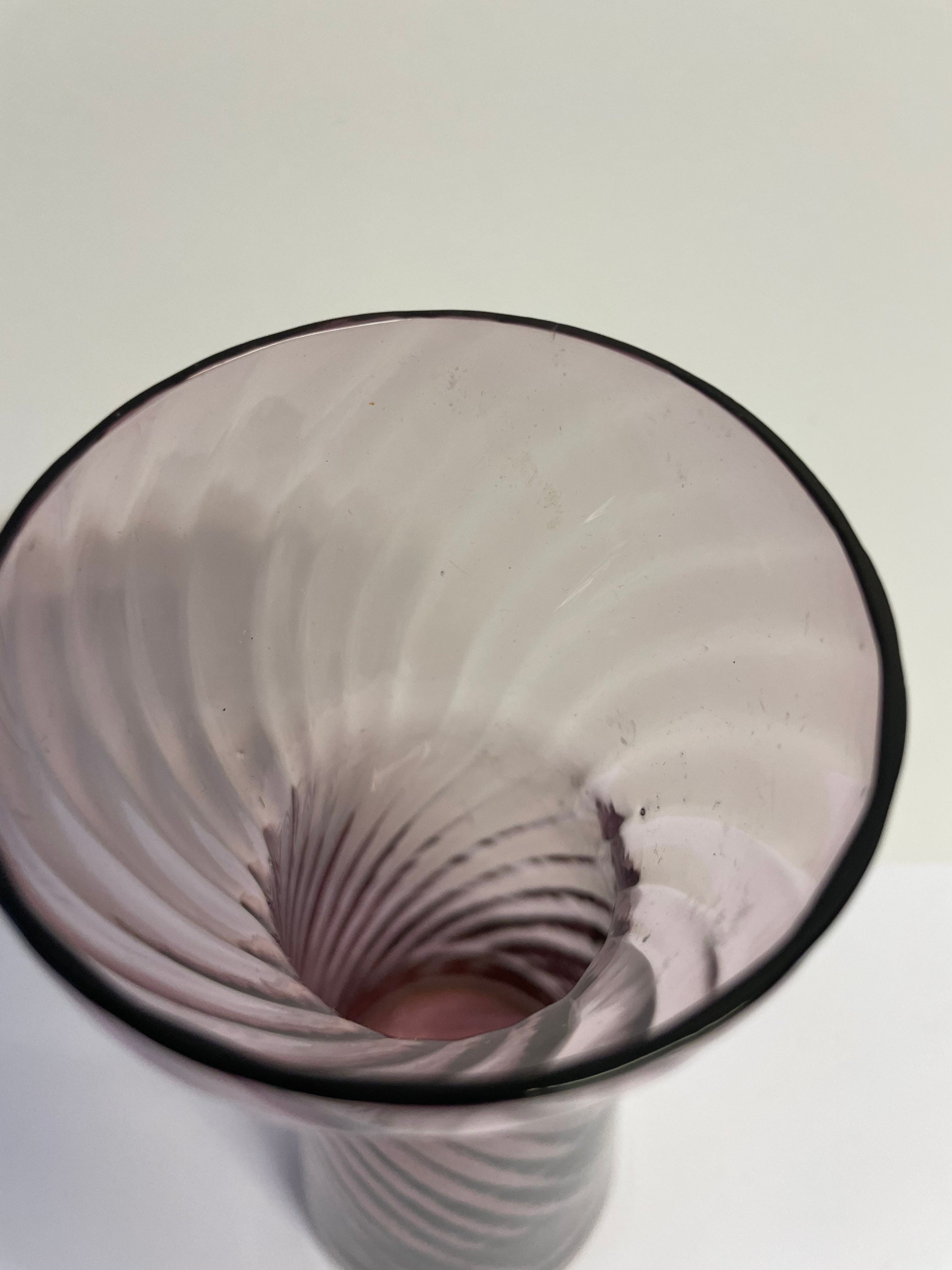 Tall Purple Hyacinth / Bulb Forcing Vase Etsy