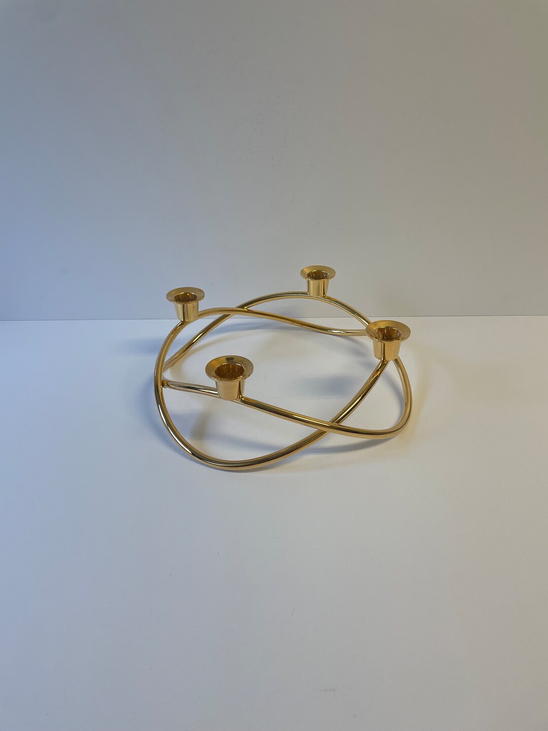 Jensen Gilded Advent Candle Holder for 4 Candles Etsy