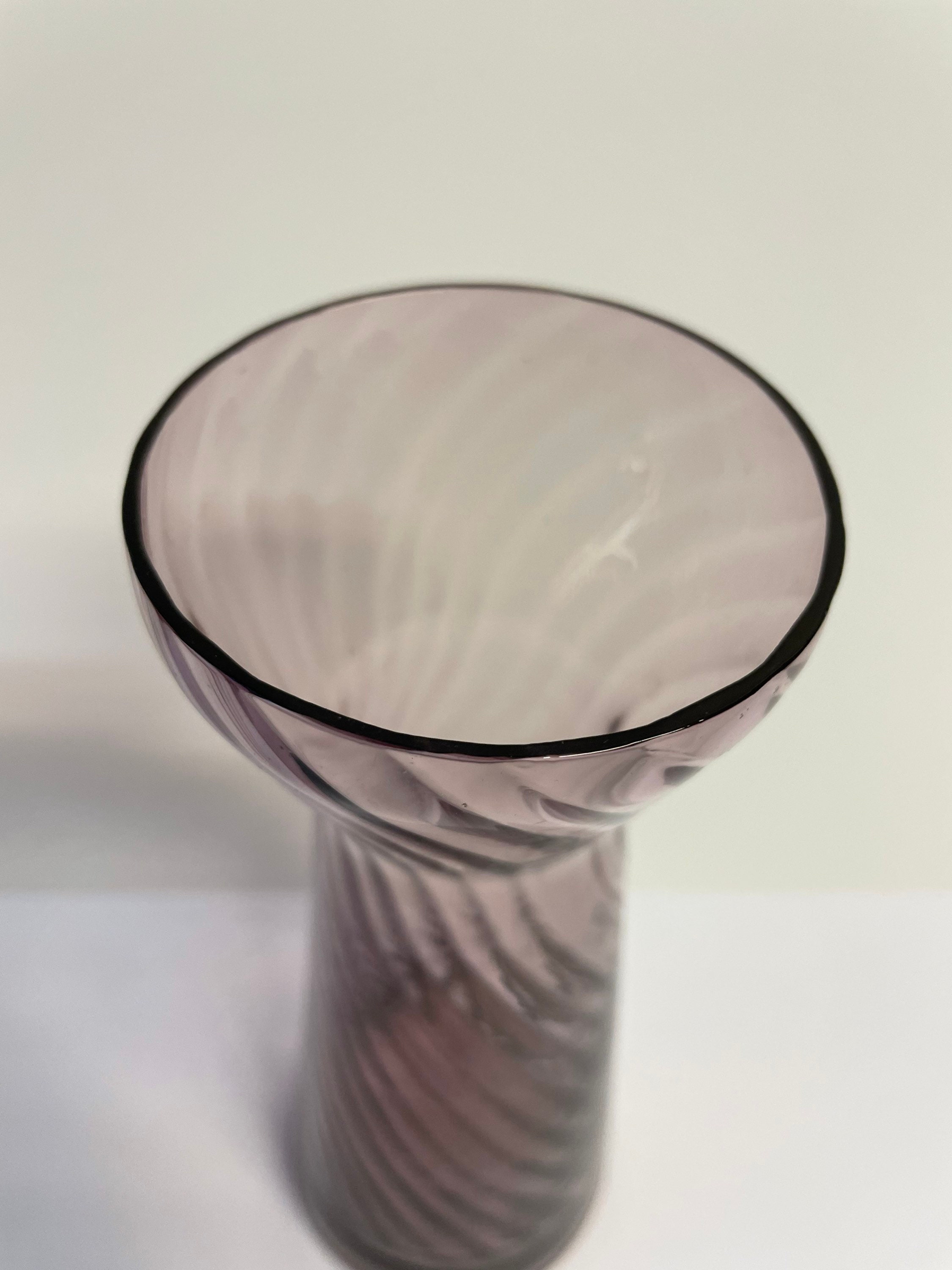 Tall Purple Hyacinth / Bulb Forcing Vase Etsy