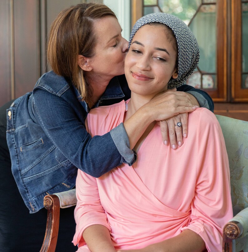 Petite Hospital Gown With Snaps, Surgery Nightgown, Side Tie Robe