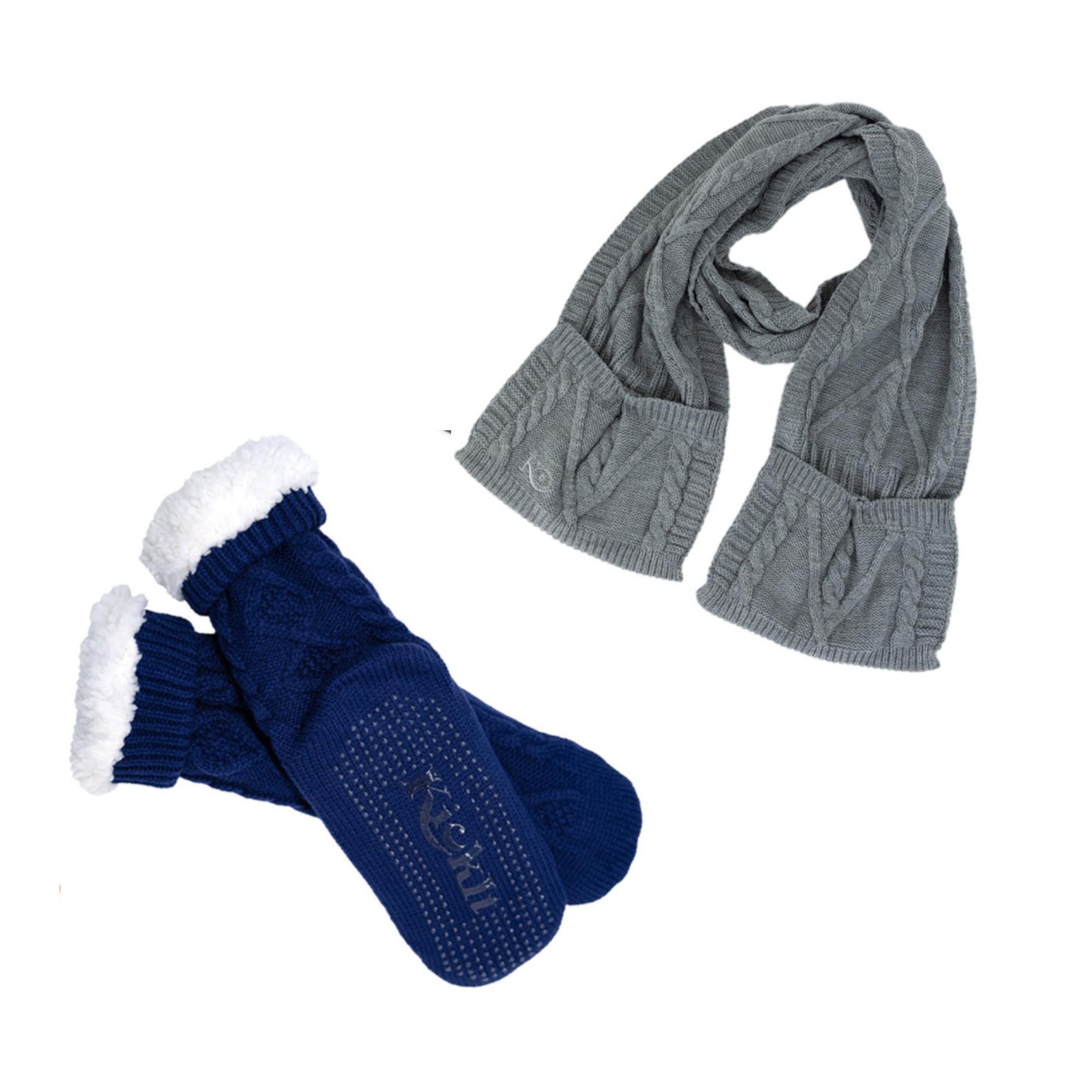 Calzini Pantofola Antiscivolo Uomo Donna - Fodera In Pile Caldo | Per Inverno E Casa - Foto 2