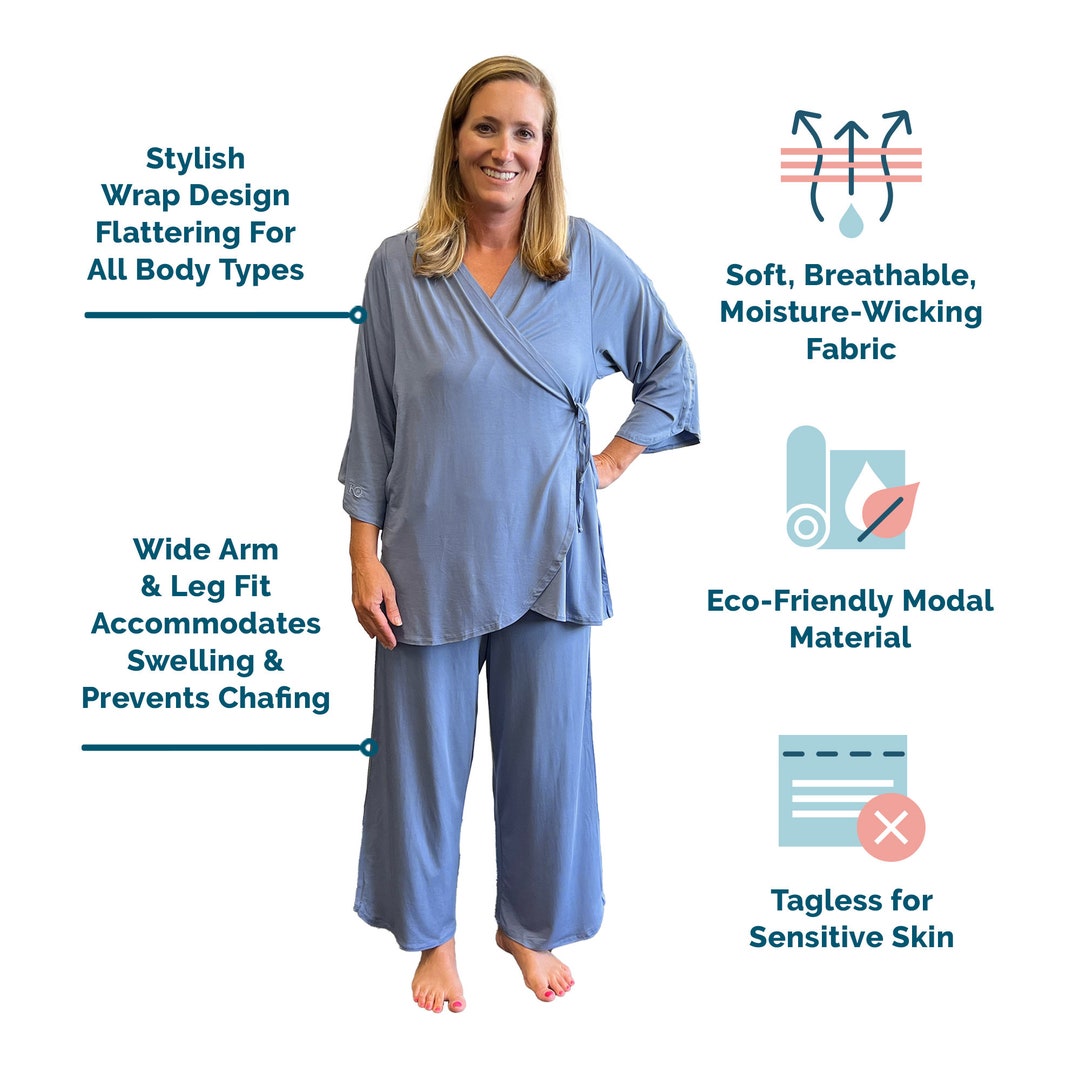 Post Surgery Pajamas for Women Chemotherapy Clothing for Etsy