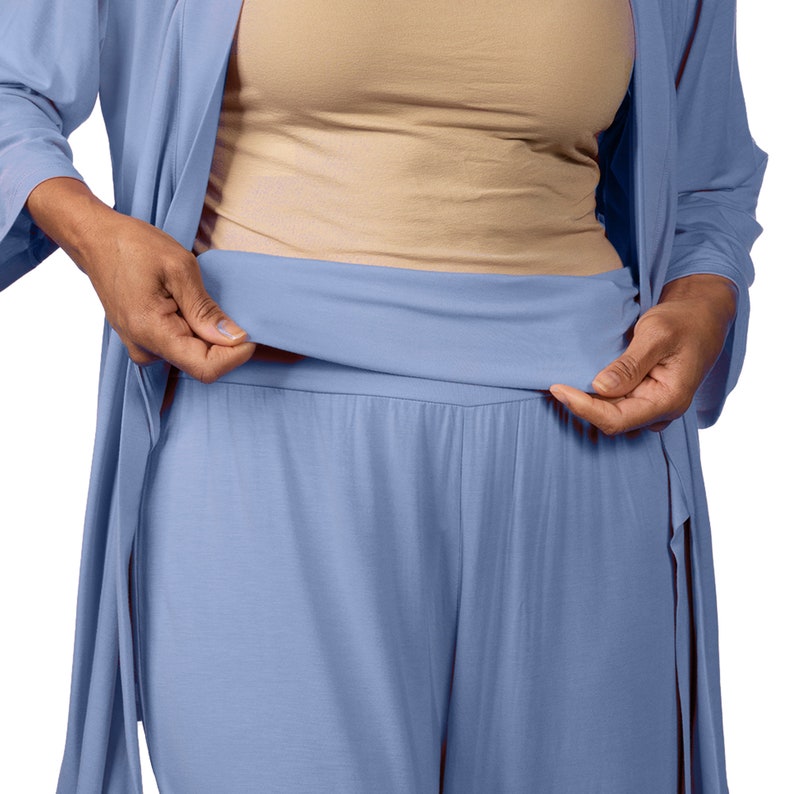 Post Surgery Pajamas With Snaps alt. to Hospital Gown Etsy