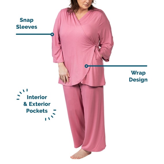 Pyjama adapté pour ami atteint de cancer, cadeau réconfortant pour patient  en chimiothérapie Cadeau de chimio pour les femmes, cadeaux de confort pour  le paquet de soins de chimio - Etsy France