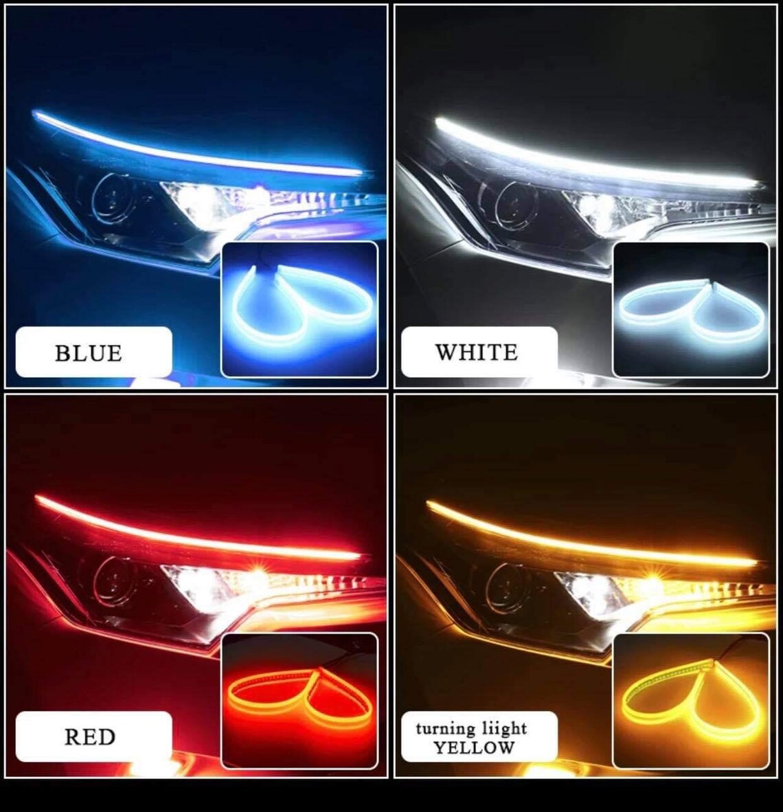 Car Led Strip Lights Etsy