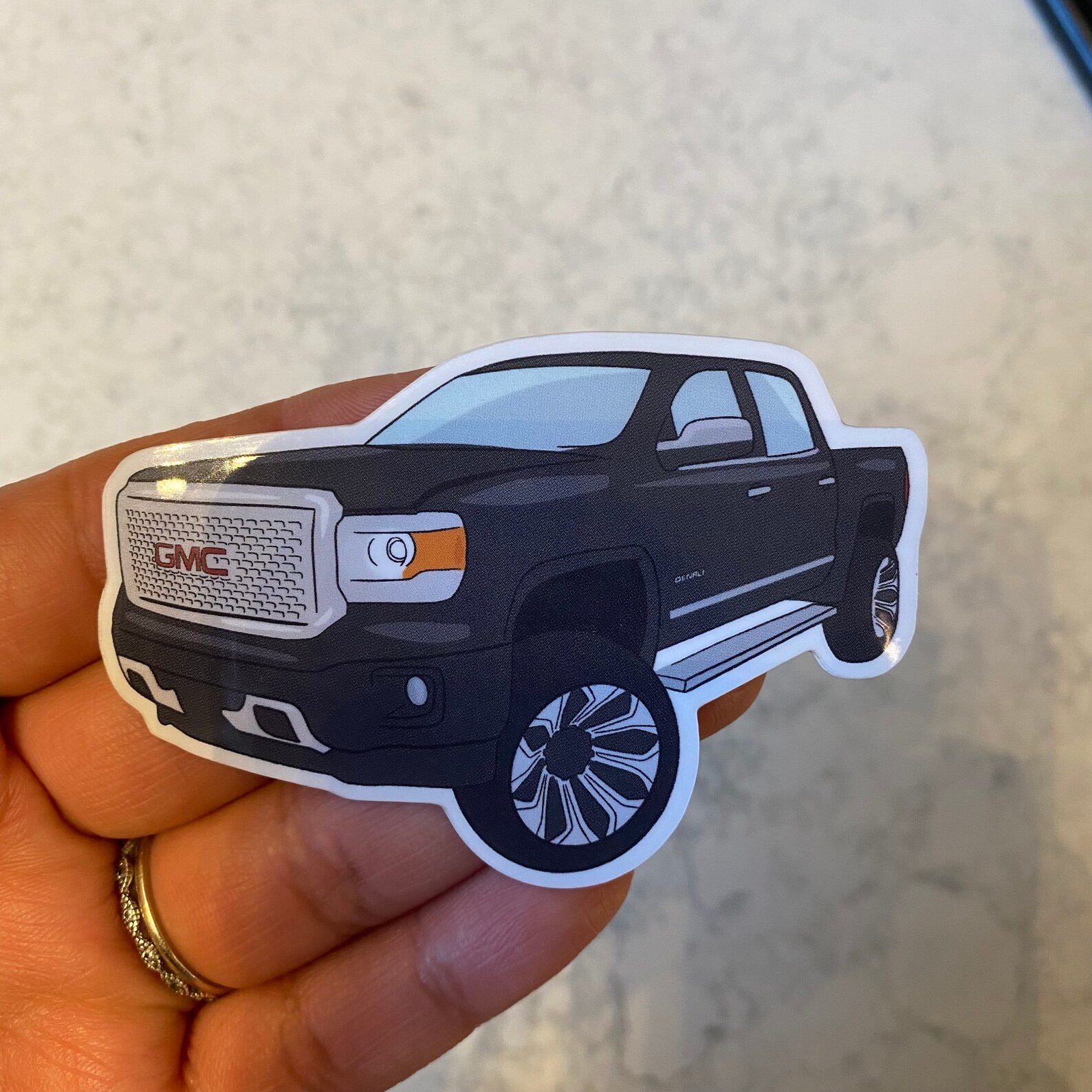 3PC Vinyl Stickers GMC DENALI TRUCK La Mamalona Etsy