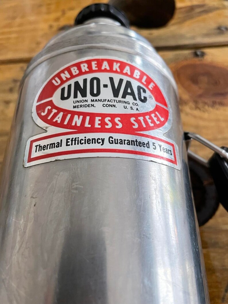 Vintage Unbreakable Unovac Thermos Etsy