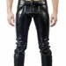 Men's Original Leather Trouser Jeans Breeches Padded Leather Pants main image 1