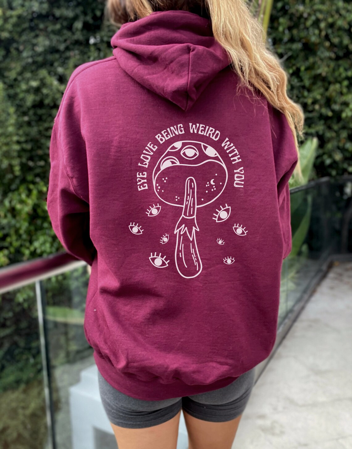 Mushroom Hoodie Weirdcore Dreamcore Weirdcore Clothing Magic - Etsy Ireland