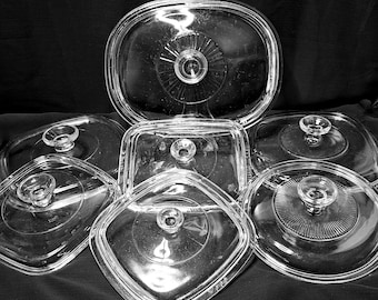 Pyrex Glass Replacement Lid for CorningWare Casserole Dishes