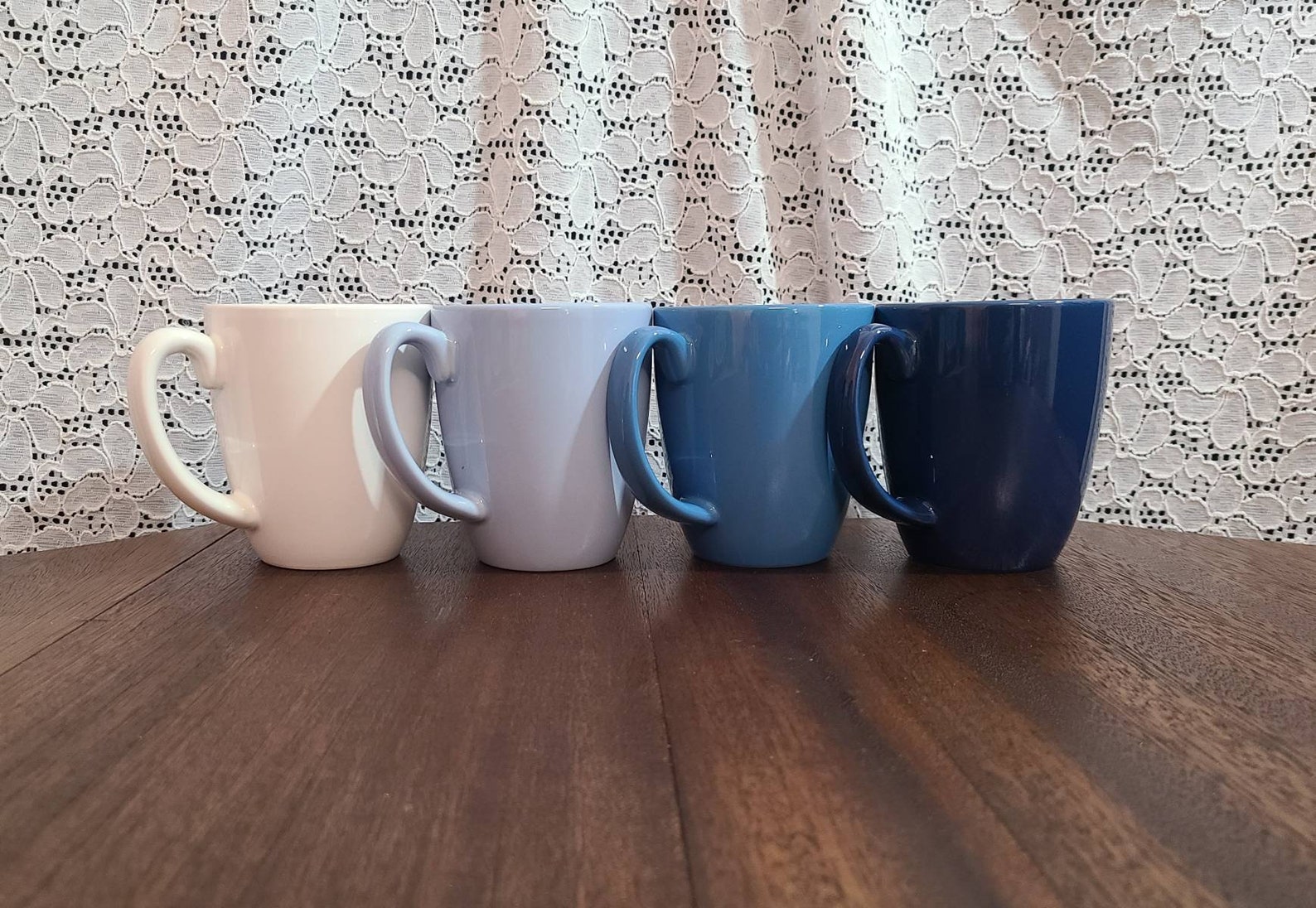 Corelle Coordinates Stoneware Mugs. Corelle Coordinates Blue Etsy