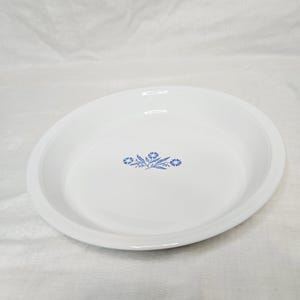 Vintage Corning Ware Casserole Dishes with Pyrex Glass Lids Cornflower P-309