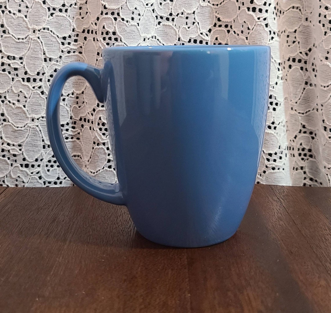 Corelle Coordinates Stoneware Mugs. Corelle Coordinates Blue Etsy