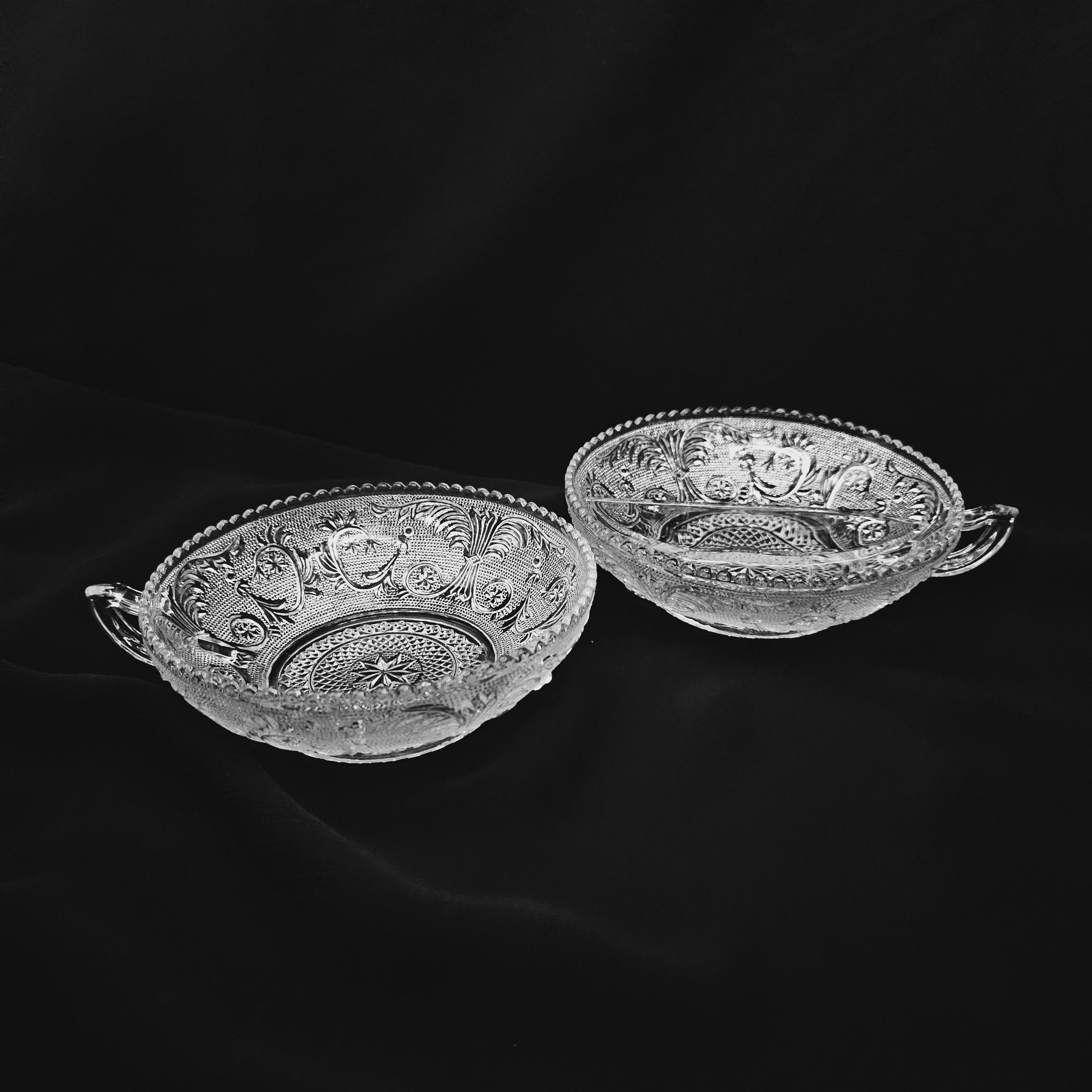 Duncan Miller Uranium Glass - Etsy