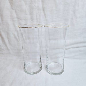 recycled wine bottle glasses 12oz Set of 2 Mixed Color Glasses Unwrapped