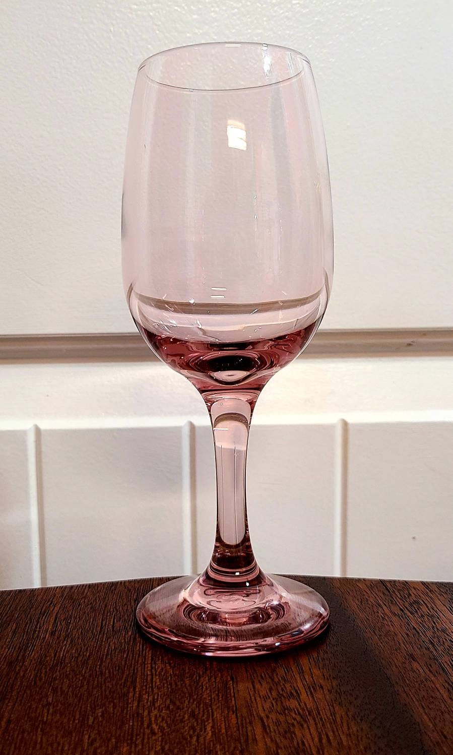 Premier Pink Plum Wine Glasses by Libbey. Additional Vintage Etsy