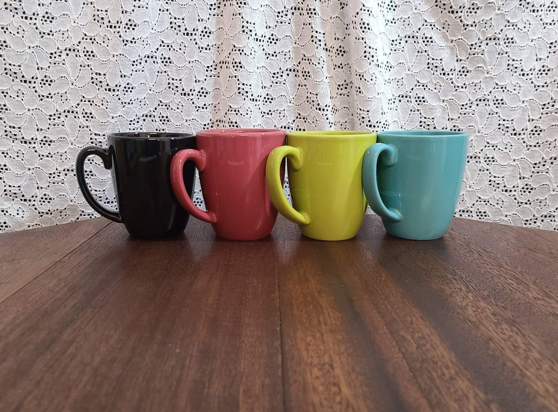 Vintage Corelle Coordinates Stoneware Mugs. Vintage Stoneware Etsy