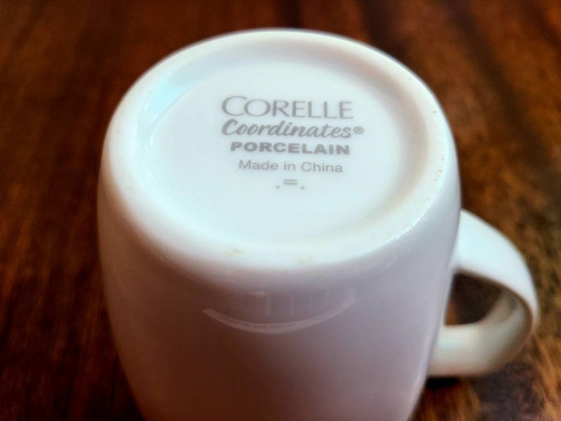 Corelle Coordinates Kyoto Leaves Porcelain Mug. Corelle Kyoto Etsy
