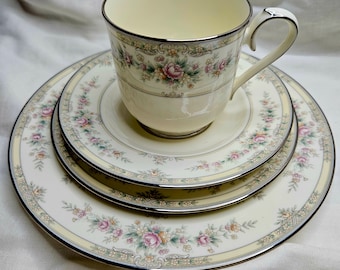ノリタケ 9729 シェナンドー ヴィンテージ クリーム＆フローラル Vintage Noritake China 