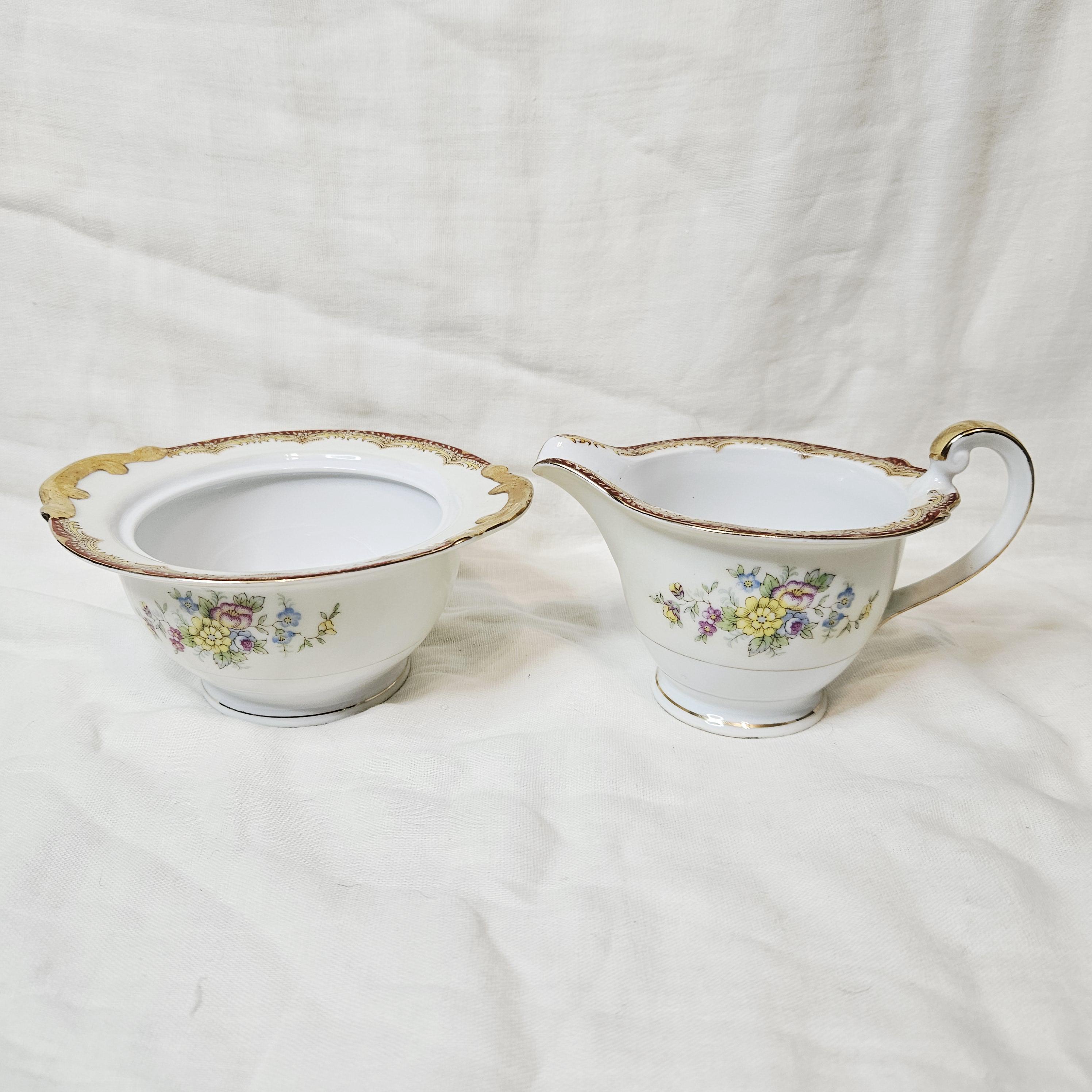 ♡ピッカピカ中華♡ Rare 1930's Kikusui China KIK3 Pattern, China With Floral Design