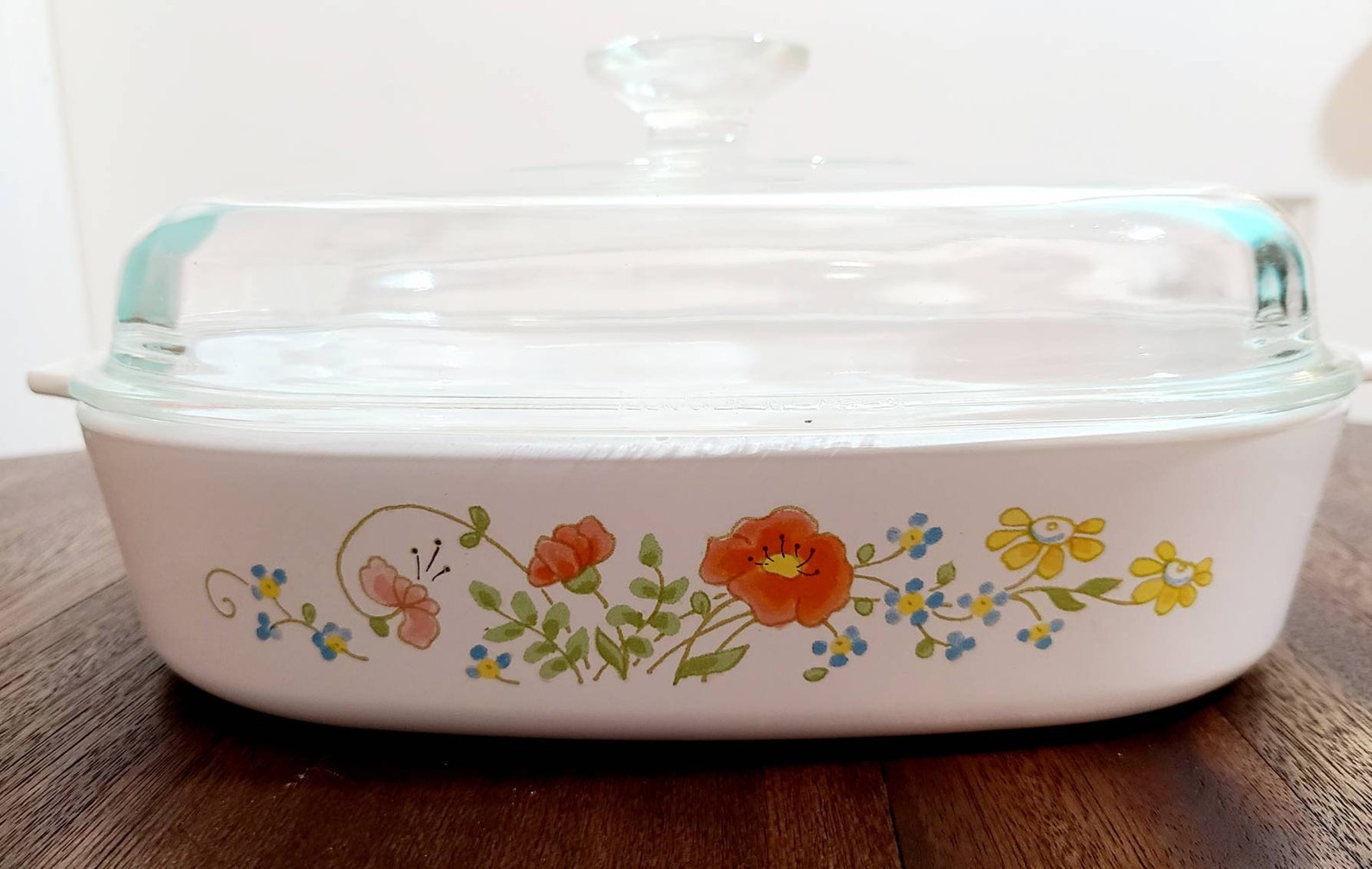 Vintage Corningware Wildflower A10B Casserole Dish. Etsy