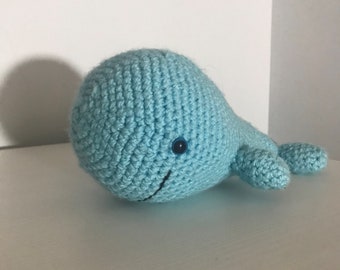 Crochet Whale Stuffed Animal