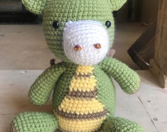 Crochet Dragon Stuffed Animal