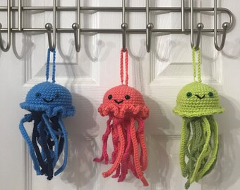 Crochet Jellyfish Stuffed Animal