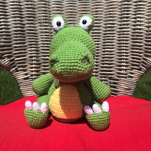 Crochet Alligator Crocodile Stuffed Animal