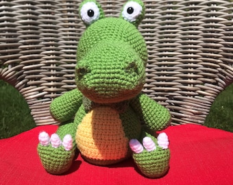 Crochet Alligator Crocodile Stuffed Animal