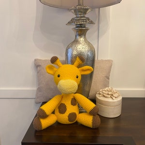 Crochet Giraffe Stuffed Animal