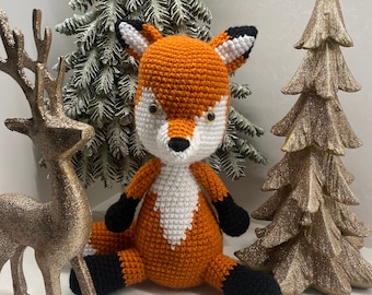 Crochet Fox Stuffed Animal