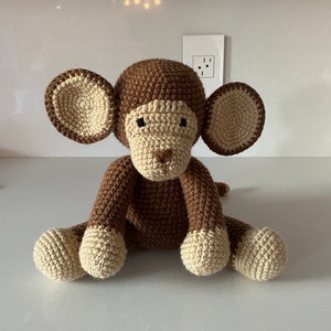 Crochet Monkey Stuffed Animal