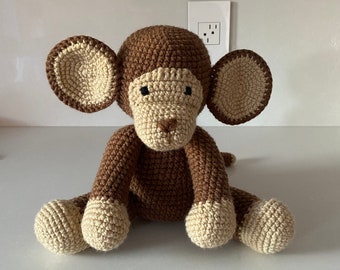 Crochet Monkey Stuffed Animal