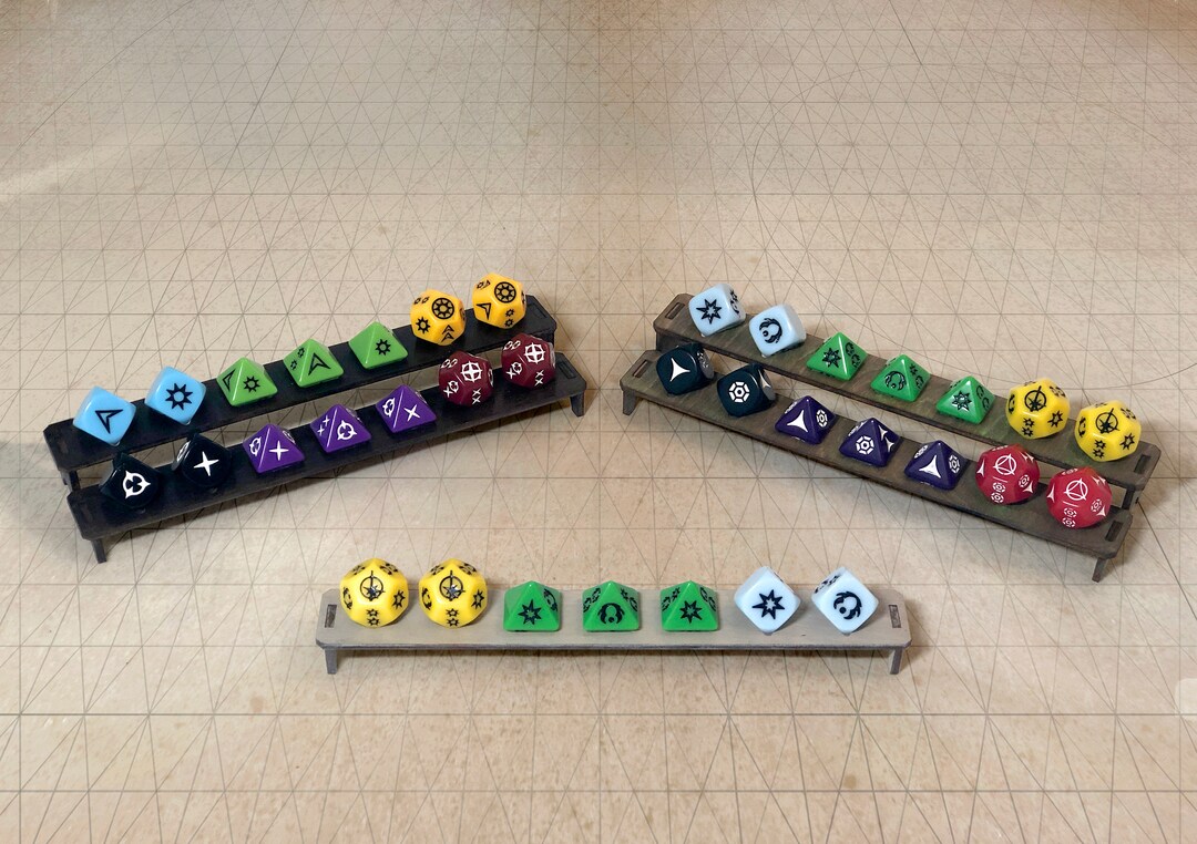 Wooden Dice Holder for FFG Genesys or Star Wars RPG Etsy