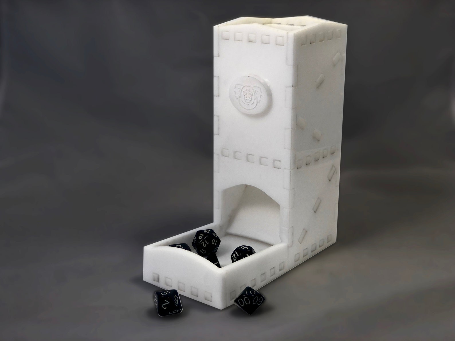 Acrylic Dice Tower Works with Dry Erase Markers Etsy