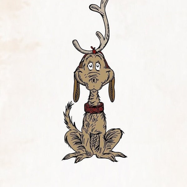 Grinch Dog Max - Etsy