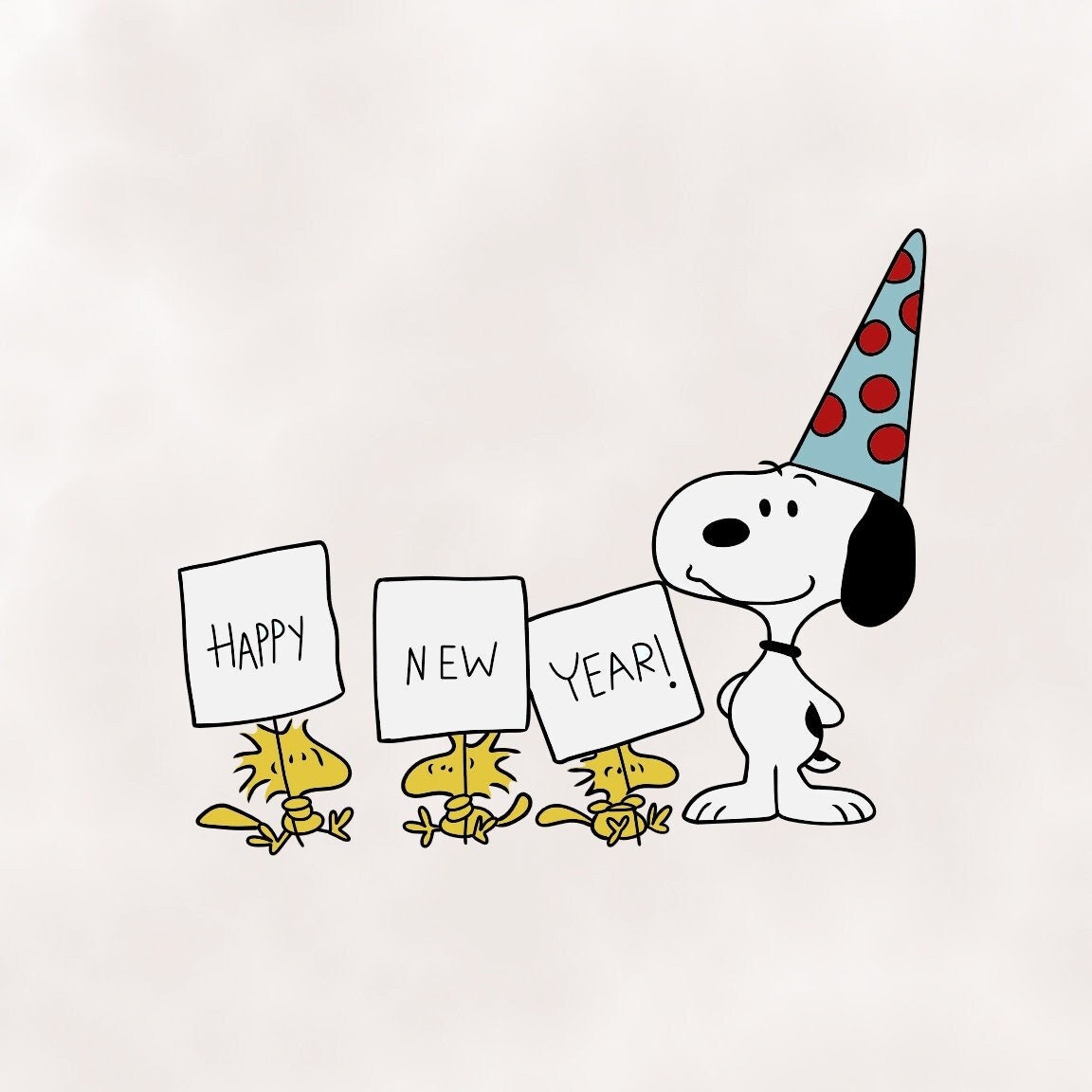 Peanuts Snoopy New Year Celebration Etsy Canada